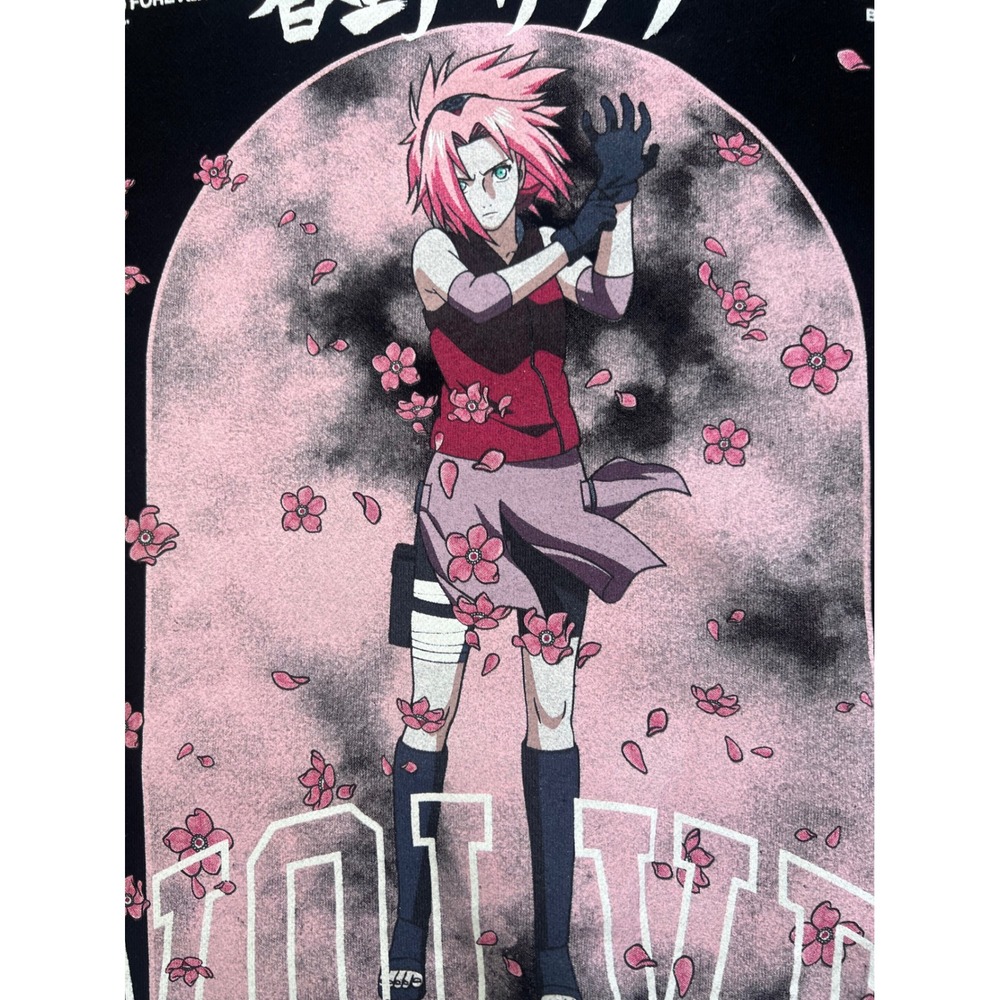 Darc Sport Naruto Shippuden Hoodie Mens S Black Sakura Haruno Limited 692/1000 - Picture 7 of 7